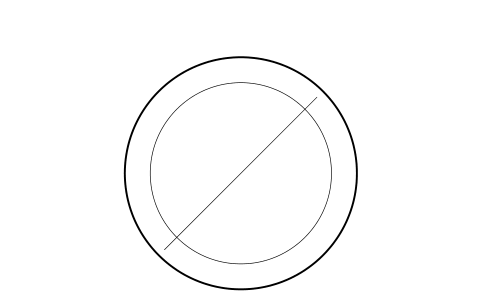 Preview of the End of restrictions sign symbol, block RDT_SIGN_END