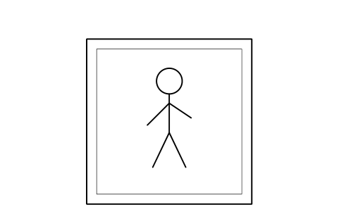 Preview of the Pedestrian crossing sign symbol, block RDT_SIGN_PEDESTRIAN