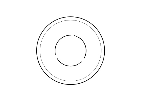 Preview of the Roundabout sign symbol, block RDT_SIGN_ROUNDABOUT