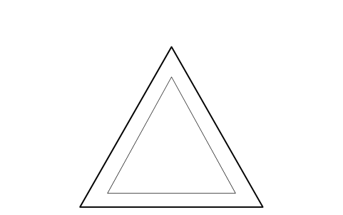 Preview of the Warning sign, triangle symbol, block RDT_SIGN_WARNING