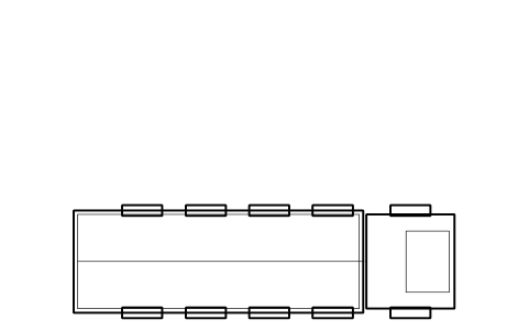 Preview of the Tipper truck, 4 axle symbol, block RDT_TIPPER