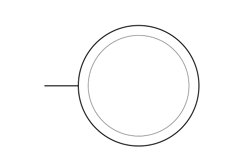 Preview of the Turning circle, cul-de-sac, 18 m symbol, block RDT_TURNING_CIRCLE