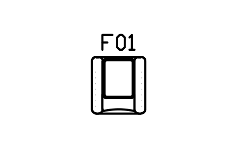 Preview of the Wing chair, 900 symbol, block RUS_ARMCHAIR_WING