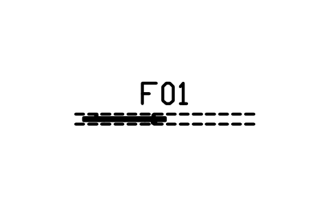 Preview of the Sliding barn door, 1000, with track symbol, block RUS_BARN_DOOR_1000