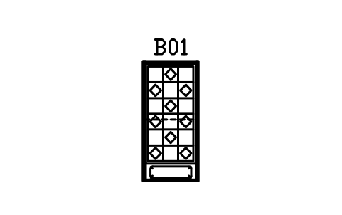 Preview of the Daybed with trundle, 900 x 2000 symbol, block RUS_BED_DAYBED