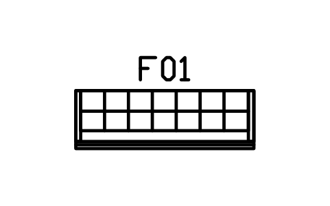 Preview of the Church pew bench, 2000 symbol, block RUS_BENCH_PEW