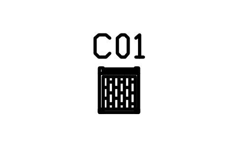 Preview of the Dining chair, ladder back, woven seat symbol, block RUS_CHAIR_LADDER