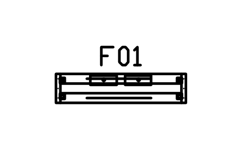Preview of the Console table, drawers, 1800 x 400 symbol, block RUS_CONSOLE_1800