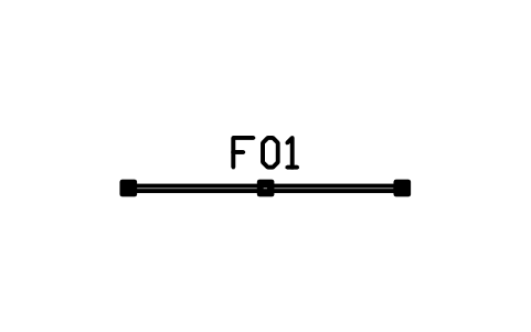 Preview of the Post and rail fence, 2400 symbol, block RUS_FENCE_POSTRAIL