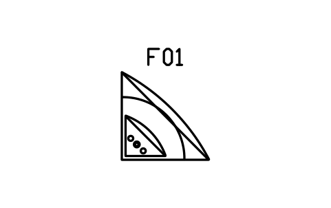 Preview of the Stone fireplace, corner, 1400 symbol, block RUS_FIREPLACE_CORNER