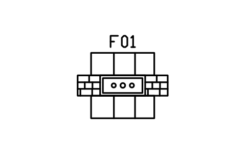 Preview of the Fireplace, see-through, 2000 symbol, block RUS_FIREPLACE_THROUGH