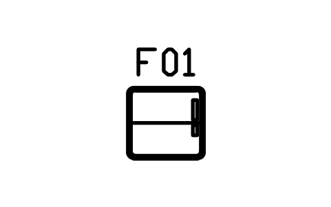 Preview of the Refrigerator, retro, 750 x 700 symbol, block RUS_FRIDGE_RETRO