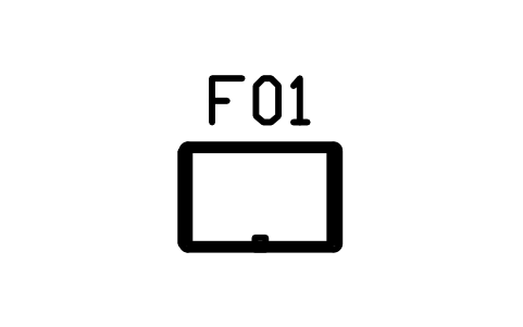 Preview of the Ottoman, storage trunk, 900 x 600 symbol, block RUS_OTTOMAN_TRUNK