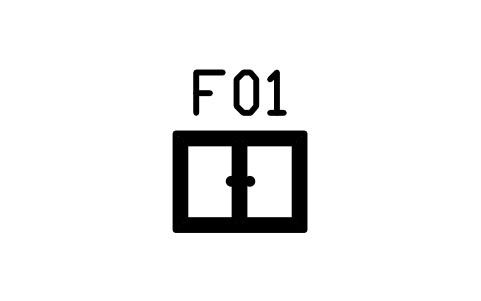 Preview of the Pantry cabinet, tall, 800 x 600 symbol, block RUS_PANTRY_TALL