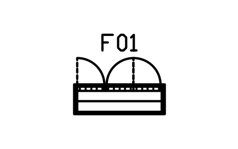 Preview of the Pie safe, punched tin, 1400 x 450 symbol, block RUS_PIE_SAFE_WIDE