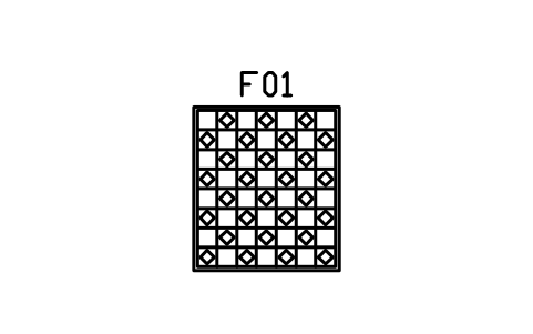 Preview of the Quilt on a wall hanger, 1600 x 1800 symbol, block RUS_QUILT_FLAT