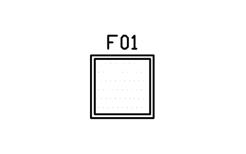 Preview of the Raised bed, timber, 1200 x 1200 symbol, block RUS_RAISED_BED_1200