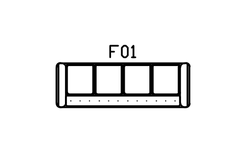 Preview of the Sofa, slipcovered, four seater symbol, block RUS_SOFA_4