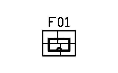 Preview of the Wood stove, box, flue and pad symbol, block RUS_STOVE_BOX
