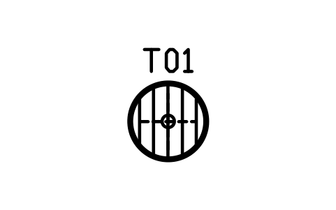 Preview of the Pedestal table, round, 900 symbol, block RUS_TABLE_ROUND_900