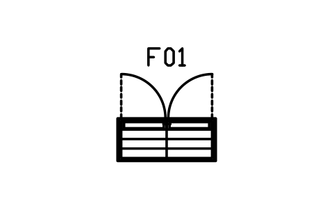 Preview of the Armoire, 1400 x 600 symbol, block RUS_WARDROBE_1400