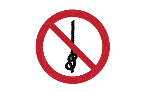 Preview of the P030 Do not tie knots in rope symbol, block SGN_P030_DO_NOT_TIE_KNOTS_IN_ROPE