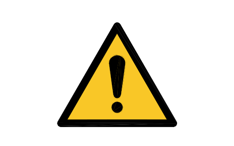 Preview of the W001 General warning symbol, block SGN_W001_GENERAL_WARNING
