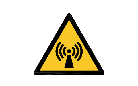 Preview of the W005 Non-ionizing radiation symbol, block SGN_W005_NON_IONIZING_RADIATION