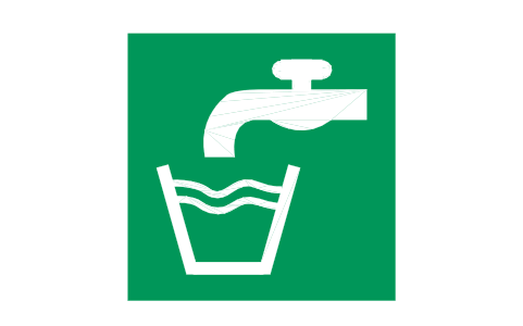 Anteprima del simbolo E015 Acqua potabile, blocco SGN_E015_DRINKING_WATER