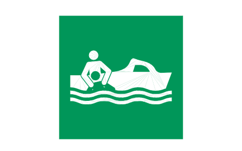 Anteprima del simbolo E037 Battello di soccorso, blocco SGN_E037_RESCUE_BOAT
