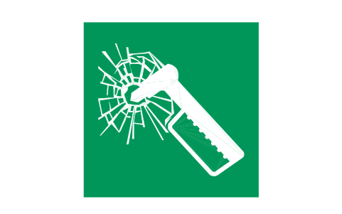 Preview of the E025 Emergency hammer symbol, block SGN_E025_EMERGENCY_HAMMER