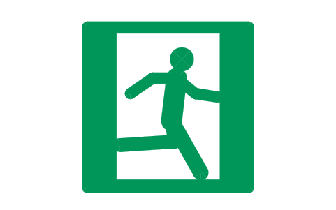 Preview of the E002 Exit, right hand symbol, block SGN_E002_EXIT_RIGHT_HAND
