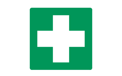 Preview of the E003 First aid symbol, block SGN_E003_FIRST_AID