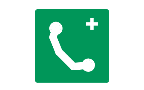 Preview of the E004 Emergency telephone symbol, block SGN_E004_EMERGENCY_TELEPHONE