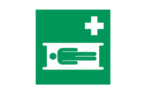 Preview of the E013 Stretcher symbol, block SGN_E013_STRETCHER