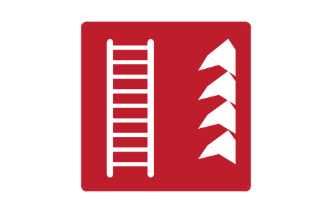 Preview of the F003 Fire ladder symbol, block SGN_F003_FIRE_LADDER