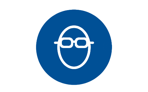 Preview of the M004 Wear eye protection symbol, block SGN_M004_WEAR_EYE_PROTECTION