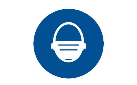Preview of the M016 Wear a mask symbol, block SGN_M016_WEAR_A_MASK
