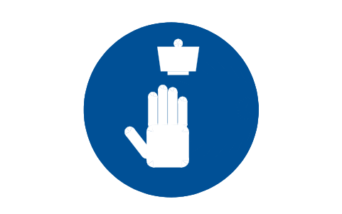 Preview of the M022 Use barrier cream symbol, block SGN_M022_USE_BARRIER_CREAM