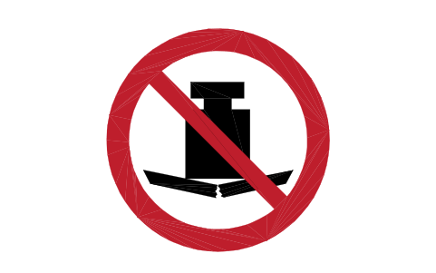 Preview of the P012 No heavy load symbol, block SGN_P012_NO_HEAVY_LOAD