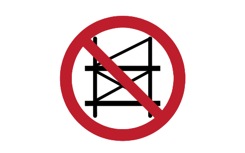 Preview of the P025 No incomplete scaffold symbol, block SGN_P025_NO_INCOMPLETE_SCAFFOLD