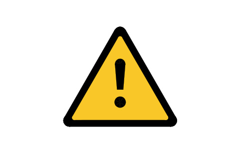 Preview of the W001 General warning symbol, block SGN_W001_GENERAL_WARNING
