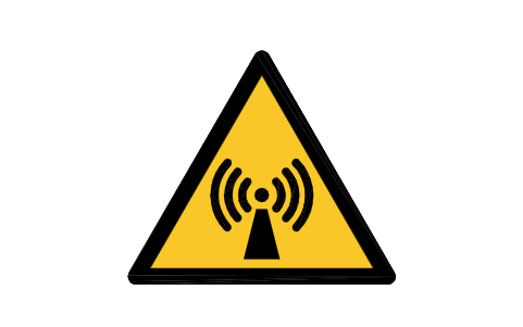 Preview of the W005 Non-ionizing radiation symbol, block SGN_W005_NON_IONIZING_RADIATION