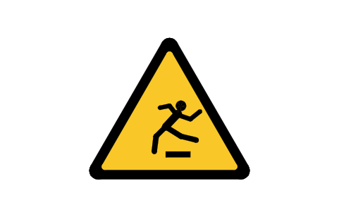 Preview of the W007 Floor-level obstacle symbol, block SGN_W007_FLOOR_LEVEL_OBSTACLE