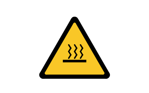 Preview of the W017 Hot surface symbol, block SGN_W017_HOT_SURFACE