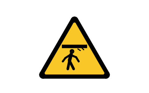 Preview of the W020 Overhead obstacle symbol, block SGN_W020_OVERHEAD_OBSTACLE