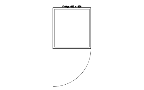 Vorschau des Symbols Fridge 600 x 650, Block SDV_BH_FRIDGE