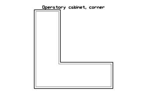 Vorschau des Symbols Operatory cabinet, corner, Block SDV_DN_CABINET_CORNER