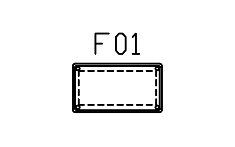 Preview of the Coffee table, 1100 x 600 symbol, block SCA_COFFEE_1100