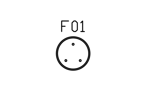 Preview of the Coffee table, round, 800 symbol, block SCA_COFFEE_ROUND_800